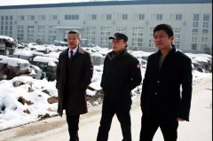 福寿园国际集团组团踏雪来访，，，浙江必赢亚洲赢盛赞